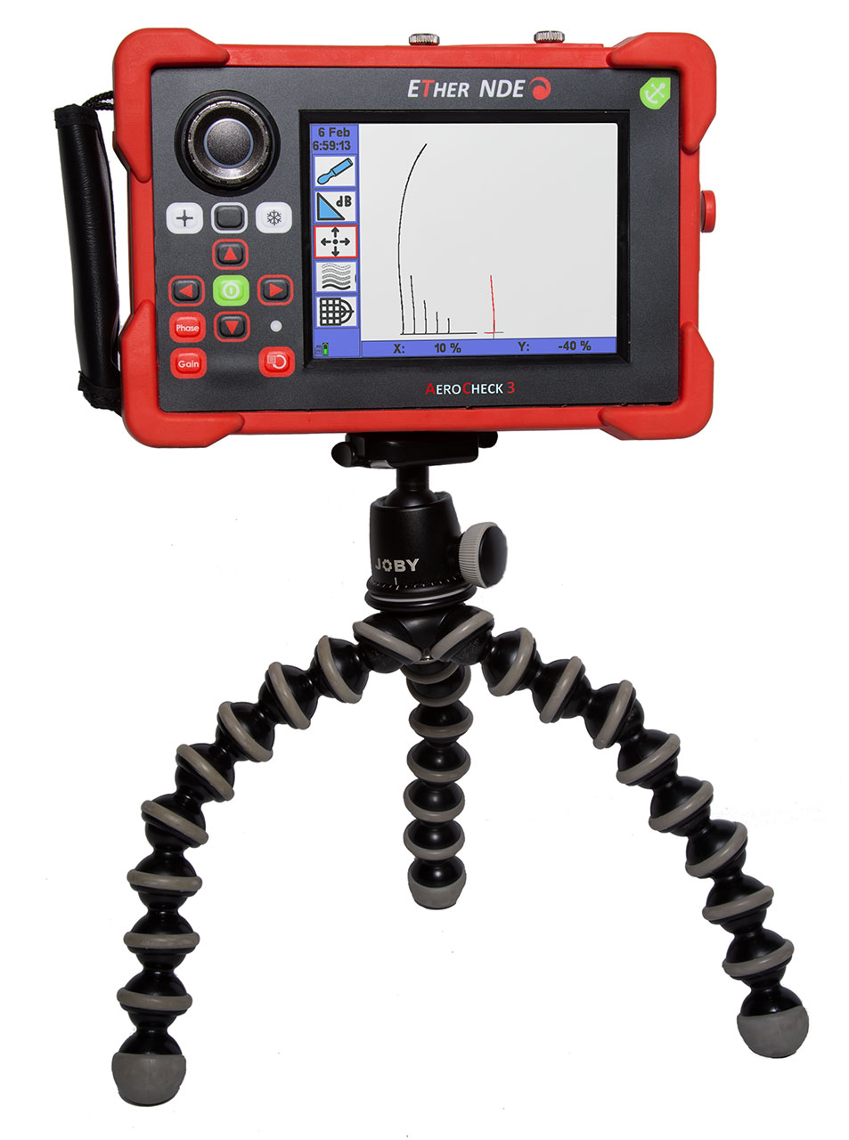 Built-in Tripod Mount